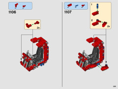 LEGO 42082 instructions page 269 – build guide