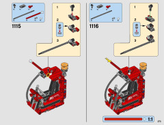 LEGO 42082 instructions page 273 – build guide