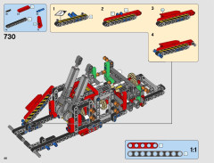 LEGO 42082 instructions page 46 – build guide