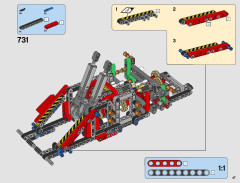 LEGO 42082 instructions page 47 – build guide