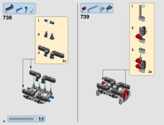 LEGO 42082 instructions page 52 – build guide
