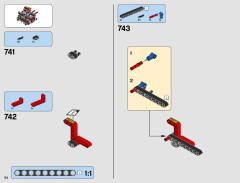 LEGO 42082 instructions page 54 – build guide