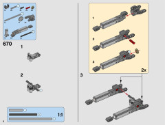 LEGO 42082 instructions page 6 – build guide