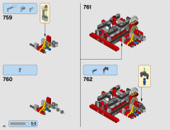 LEGO 42082 instructions page 62 – build guide
