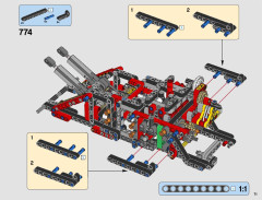 LEGO 42082 instructions page 71 – build guide