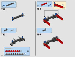 LEGO 42082 instructions page 78 – build guide