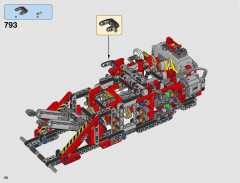 LEGO 42082 instructions page 86 – build guide