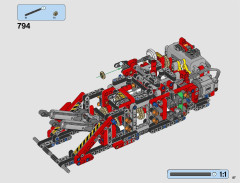 LEGO 42082 instructions page 87 – build guide