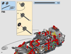 LEGO 42082 instructions page 88 – build guide