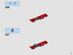 LEGO 42082 instructions page 99 – build guide