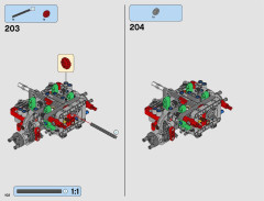 LEGO 42082 instructions page 102 – build guide