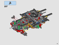 LEGO 42082 instructions page 105 – build guide