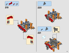 LEGO 42082 instructions page 111 – build guide
