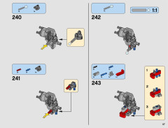 LEGO 42082 instructions page 117 – build guide