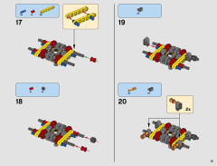 LEGO 42082 instructions page 13 – build guide