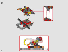 LEGO 42082 instructions page 14 – build guide