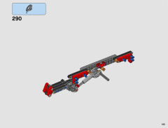 LEGO 42082 instructions page 143 – build guide