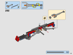 LEGO 42082 instructions page 145 – build guide