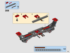 LEGO 42082 instructions page 155 – build guide
