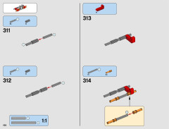 LEGO 42082 instructions page 158 – build guide