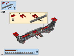LEGO 42082 instructions page 184 – build guide