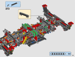LEGO 42082 instructions page 195 – build guide