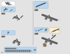 LEGO 42082 instructions page 202 – build guide