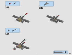 LEGO 42082 instructions page 203 – build guide