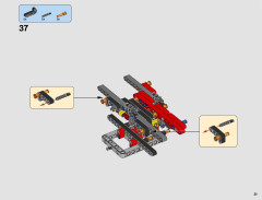 LEGO 42082 instructions page 21 – build guide