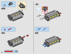 LEGO 42082 instructions page 218 – build guide