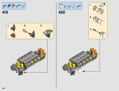 LEGO 42082 instructions page 222 – build guide