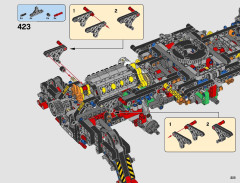 LEGO 42082 instructions page 225 – build guide