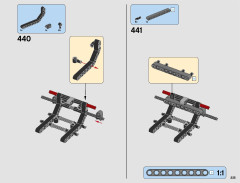 LEGO 42082 instructions page 235 – build guide