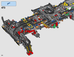 LEGO 42082 instructions page 254 – build guide