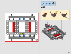 LEGO 42082 instructions page 271 – build guide