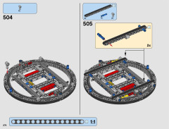 LEGO 42082 instructions page 274 – build guide
