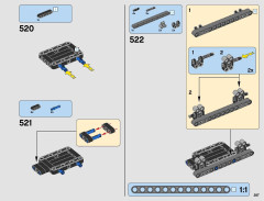LEGO 42082 instructions page 287 – build guide