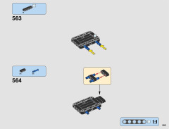LEGO 42082 instructions page 305 – build guide