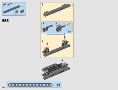 LEGO 42082 instructions page 306 – build guide