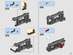 LEGO 42082 instructions page 309 – build guide