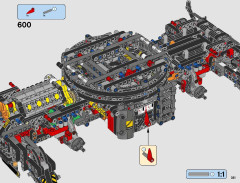LEGO 42082 instructions page 321 – build guide