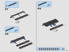 LEGO 42082 instructions page 329 – build guide