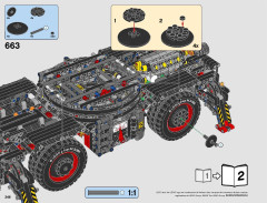 LEGO 42082 instructions page 348 – build guide