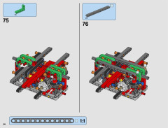LEGO 42082 instructions page 38 – build guide