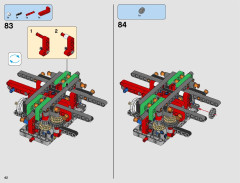 LEGO 42082 instructions page 42 – build guide