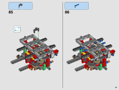 LEGO 42082 instructions page 43 – build guide