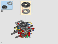 LEGO 42082 instructions page 44 – build guide