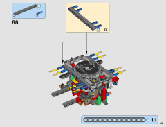 LEGO 42082 instructions page 45 – build guide
