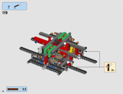 LEGO 42082 instructions page 64 – build guide