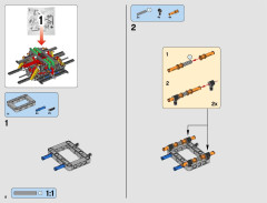 LEGO 42082 instructions page 8 – build guide